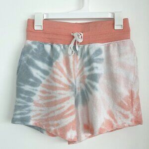 The Sweatshirt Project Tie Dye Sweatshirt Shorts Size Small